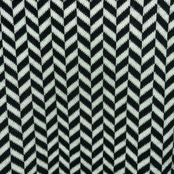 Talbots Women’s Black White Wool Blend Sweater Vest Herringbone XL - Picture 5 of 7